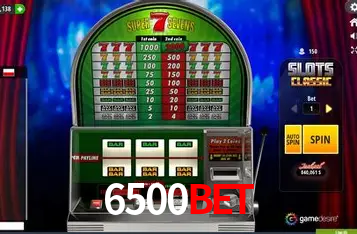 6500bet Logo - Bônus de Cadastro